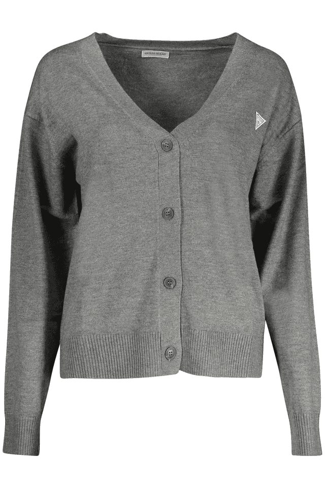 10660GUESS JEANS CARDIGAN DONNA GRIGIO