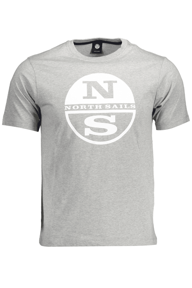 1673NORTH SAILS T-SHIRT MANICHE CORTE UOMO GRIGIO