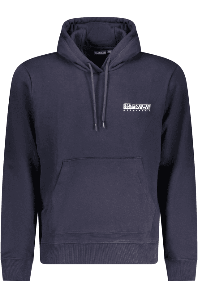 10372NAPAPIJRI FELPA SENZA ZIP UOMO BLU