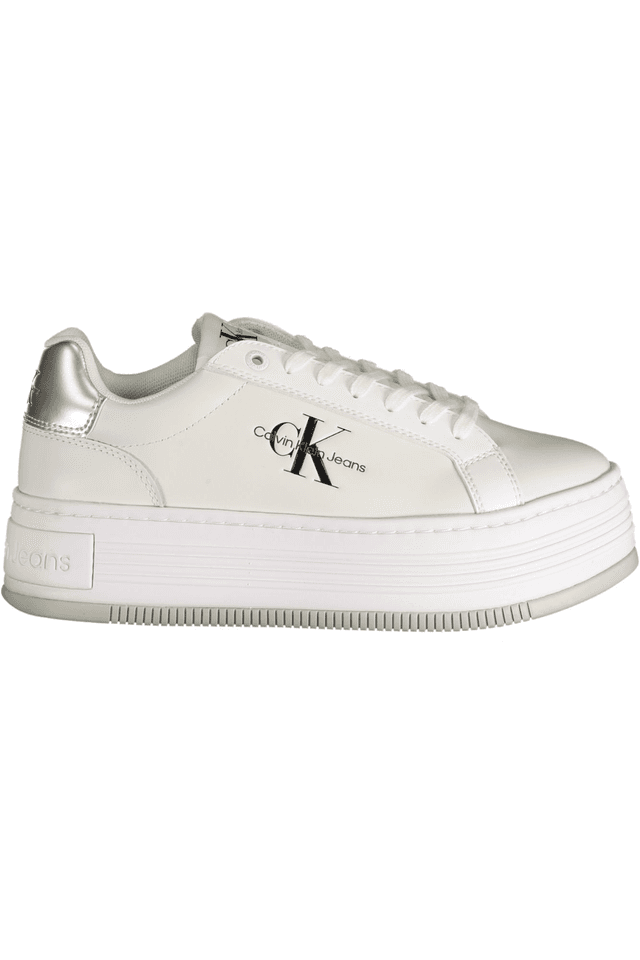 9715CALVIN KLEIN CALZATURA SPORTIVA DONNA BIANCO