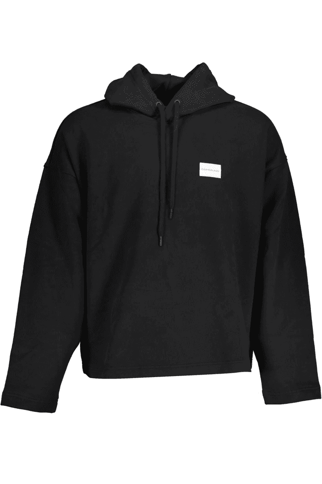 2764CALVIN KLEIN FELPA SENZA ZIP UOMO NERO