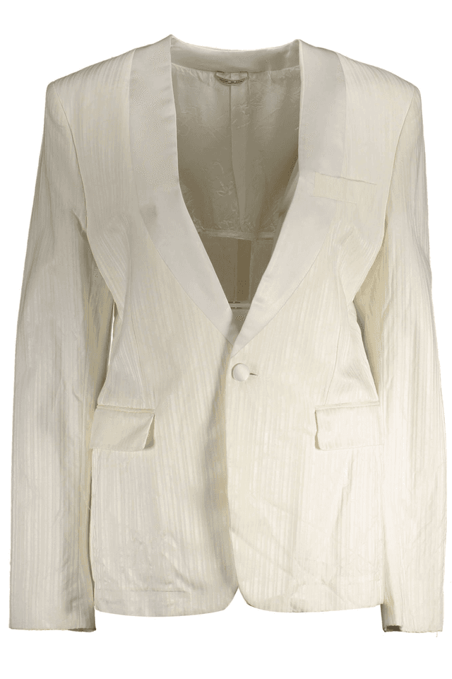 PATRIZIA PEPE GIACCA CLASSICA DONNA BIANCO
