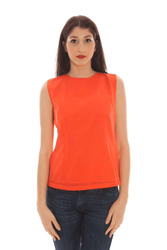 987GANT CANOTTA DONNA ROSSO