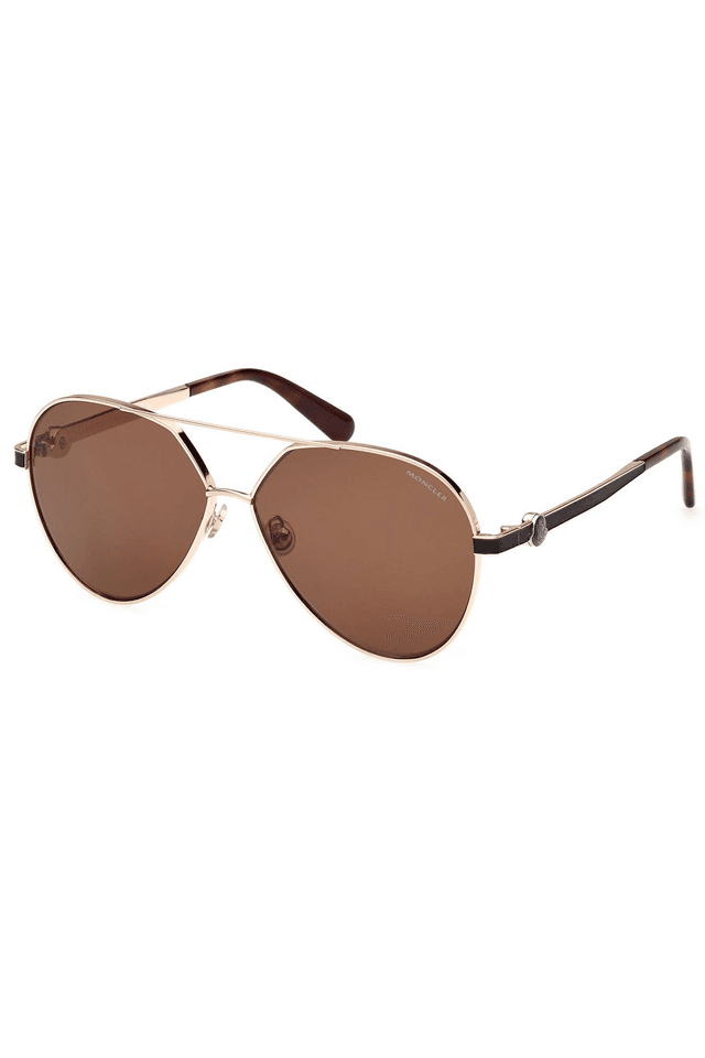 4181MONCLER OCCHIALE DA SOLE DONNA ORO