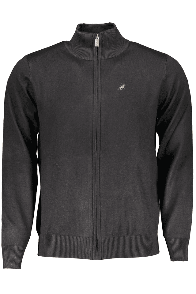 2401U.S. GRAND POLO CARDIGAN UOMO NERO