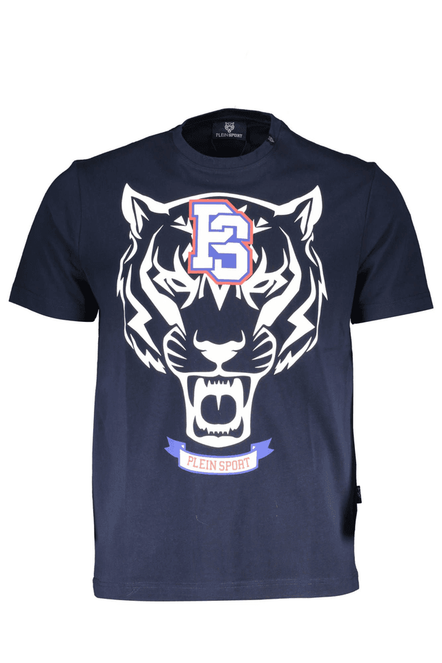 1329PLEIN SPORT T-SHIRT MANICHE CORTE UOMO BLU