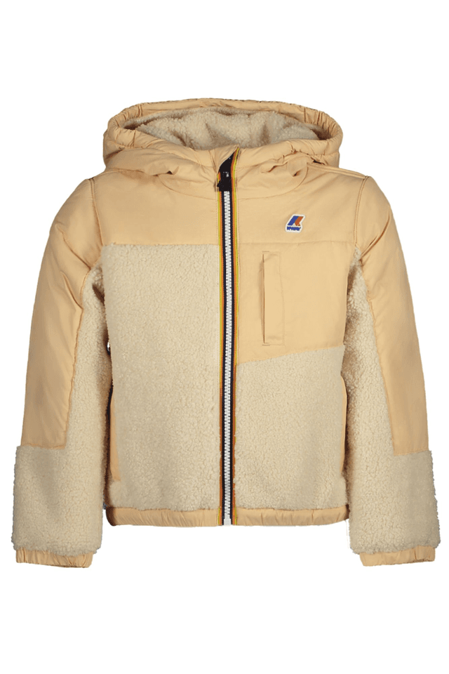 9109K-WAY GIUBBOTTO BAMBINA BEIGE