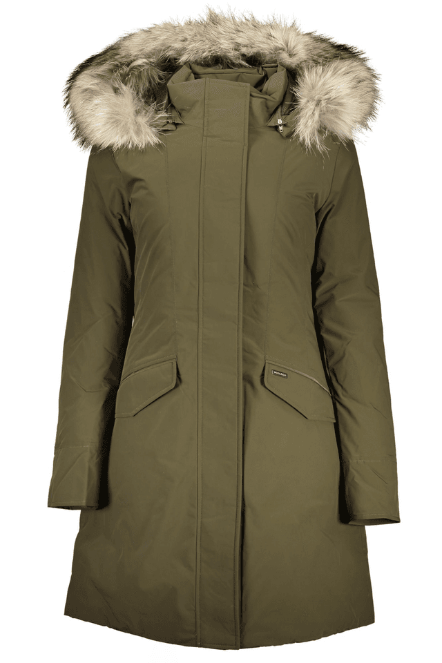 5402WOOLRICH GIUBBOTTO DONNA VERDE