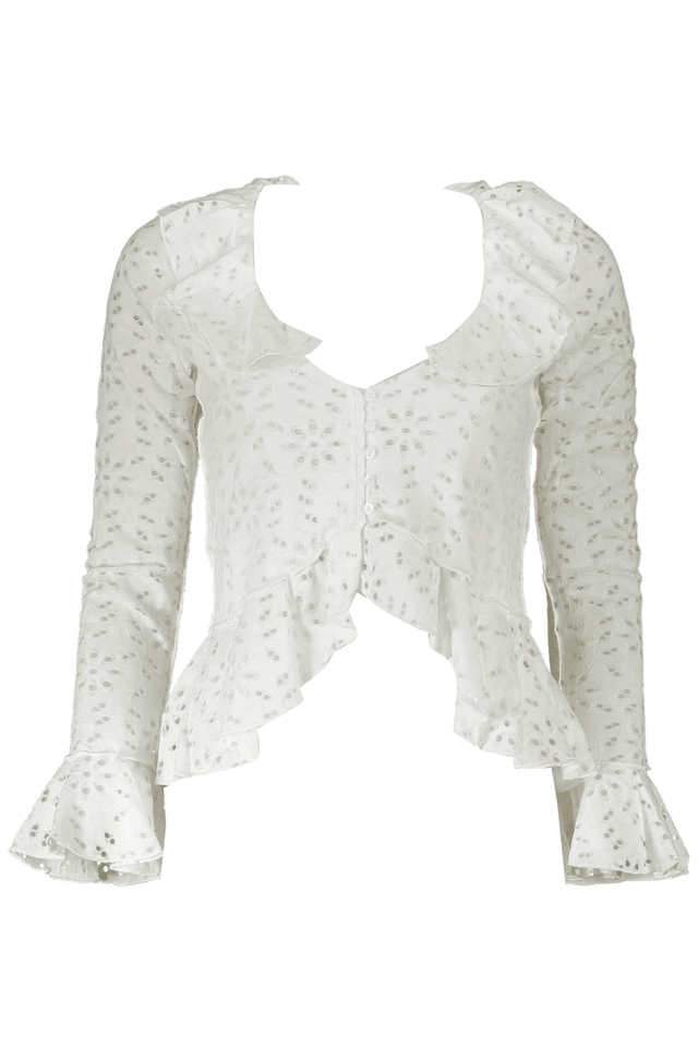 3123DESIGUAL CAMICIA MANICHE LUNGHE DONNA BIANCO