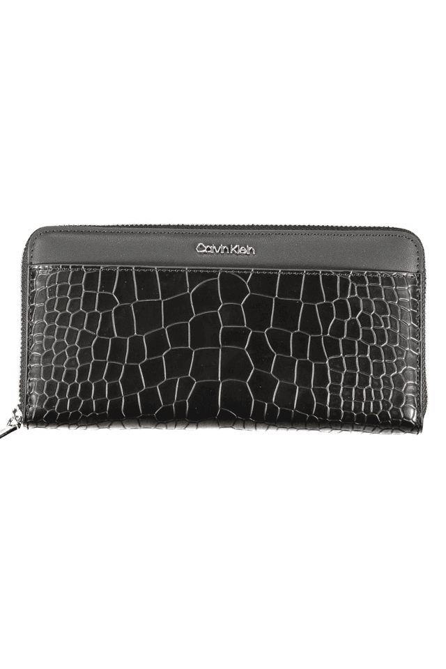 9463CALVIN KLEIN PORTAFOGLIO DONNA NERO