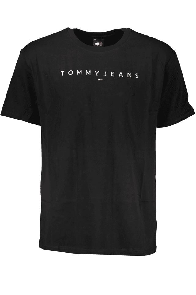 7201TOMMY HILFIGER T-SHIRT MANICHE CORTE UOMO NERO