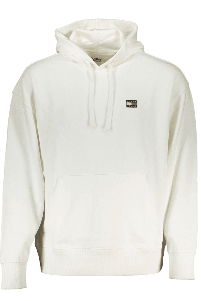 4669TOMMY HILFIGER FELPA SENZA ZIP UOMO BIANCO