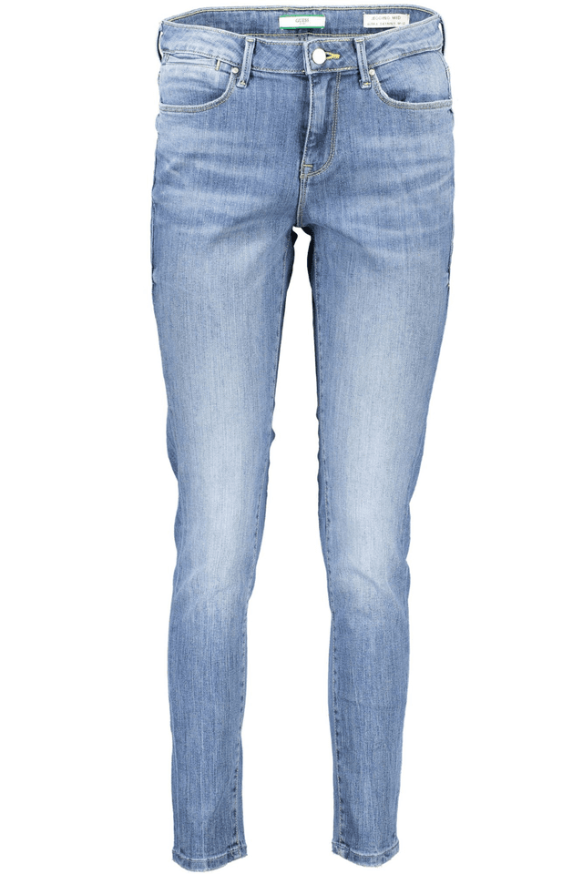 129GUESS JEANS JEANS DENIM DONNA AZZURRO