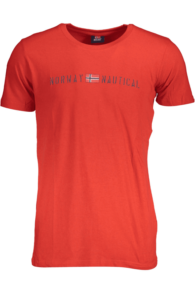 3955NORWAY 1963 T-SHIRT MANICHE CORTE UOMO ROSSO