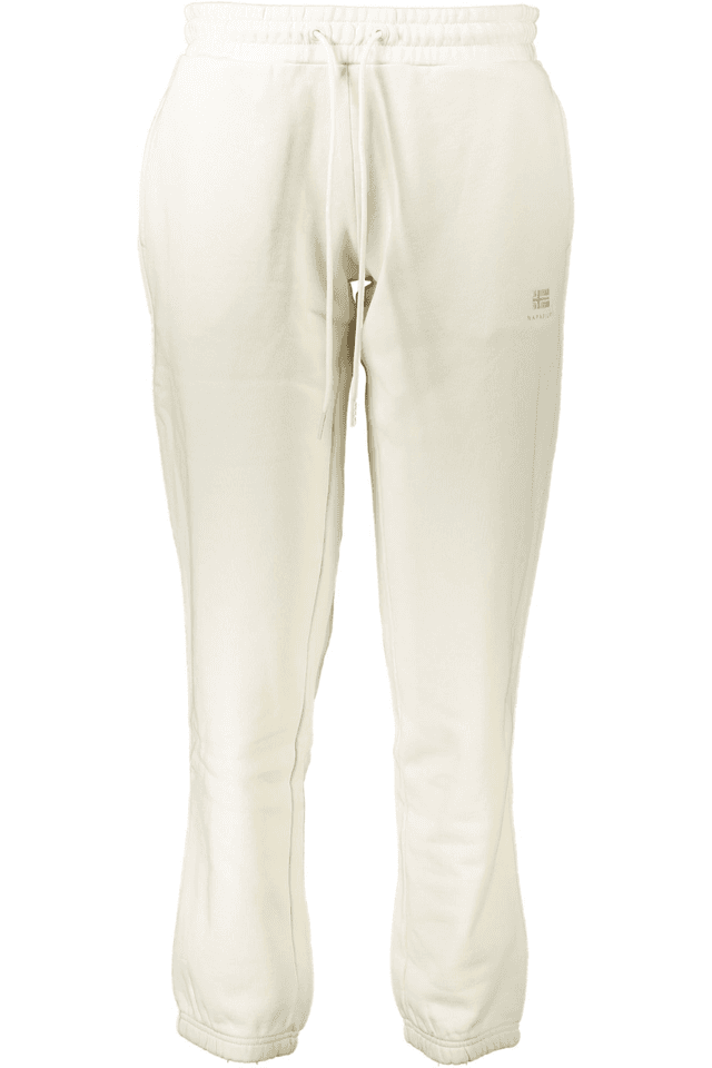 5726NAPAPIJRI PANTALONE DONNA BIANCO