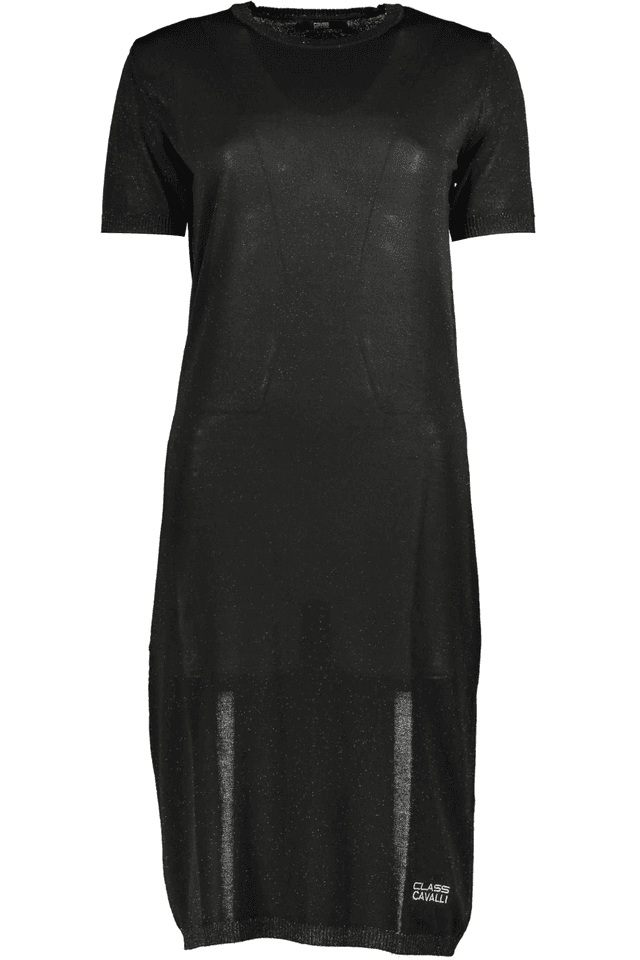 4066CAVALLI CLASS ABITO CORTO DONNA NERO