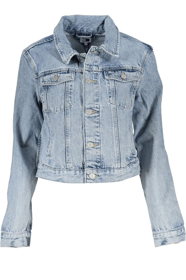 8312TOMMY HILFIGER GIACCA SPORTIVA DONNA AZZURRO