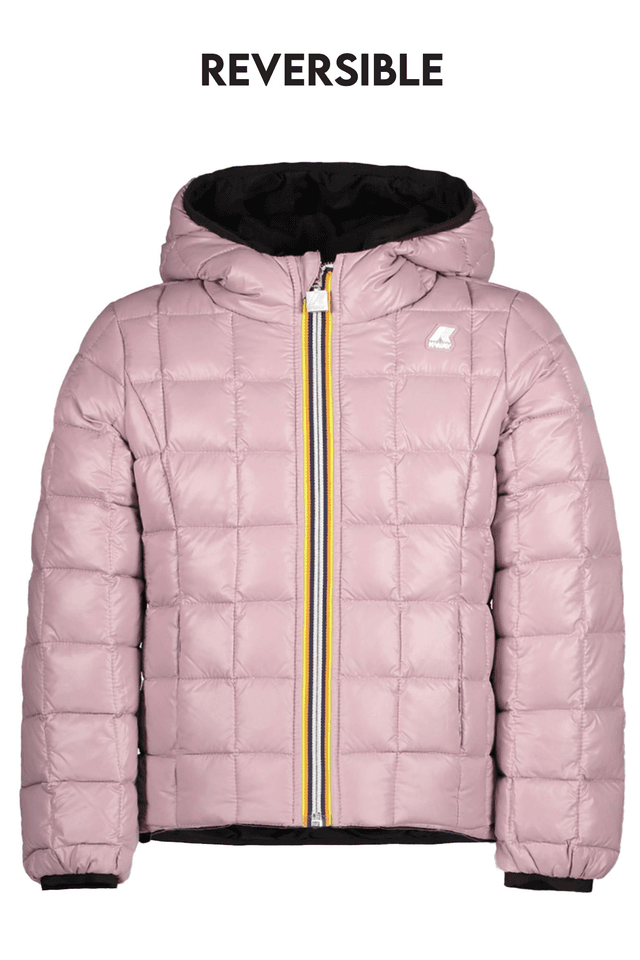 9096K-WAY PIUMINO BAMBINA NERO