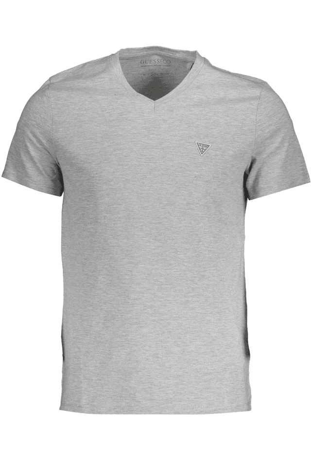 610GUESS JEANS T-SHIRT MANICHE CORTE UOMO GRIGIO