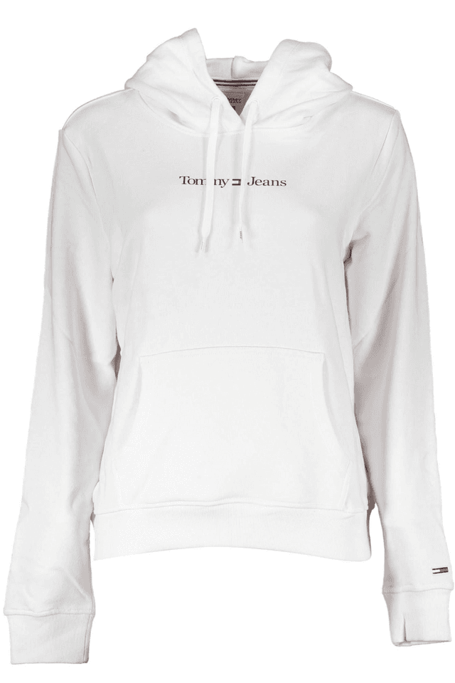 4491TOMMY HILFIGER FELPA SENZA ZIP DONNA BIANCO