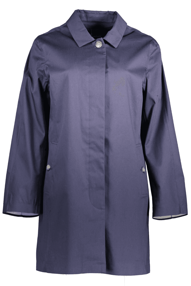 1707GANT TRENCH DONNA BLU