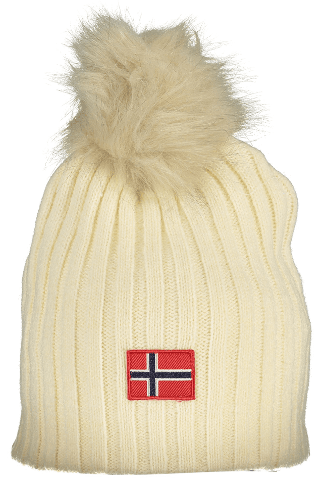 5899NORWAY 1963 BERRETTO DONNA BIANCO