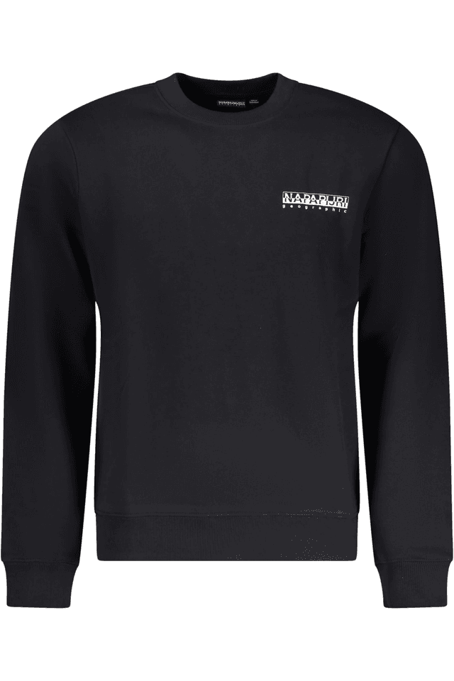 10359NAPAPIJRI FELPA SENZA ZIP UOMO NERO