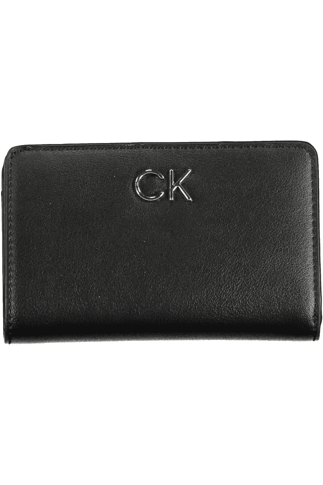 1555CALVIN KLEIN PORTAFOGLIO DONNA NERO