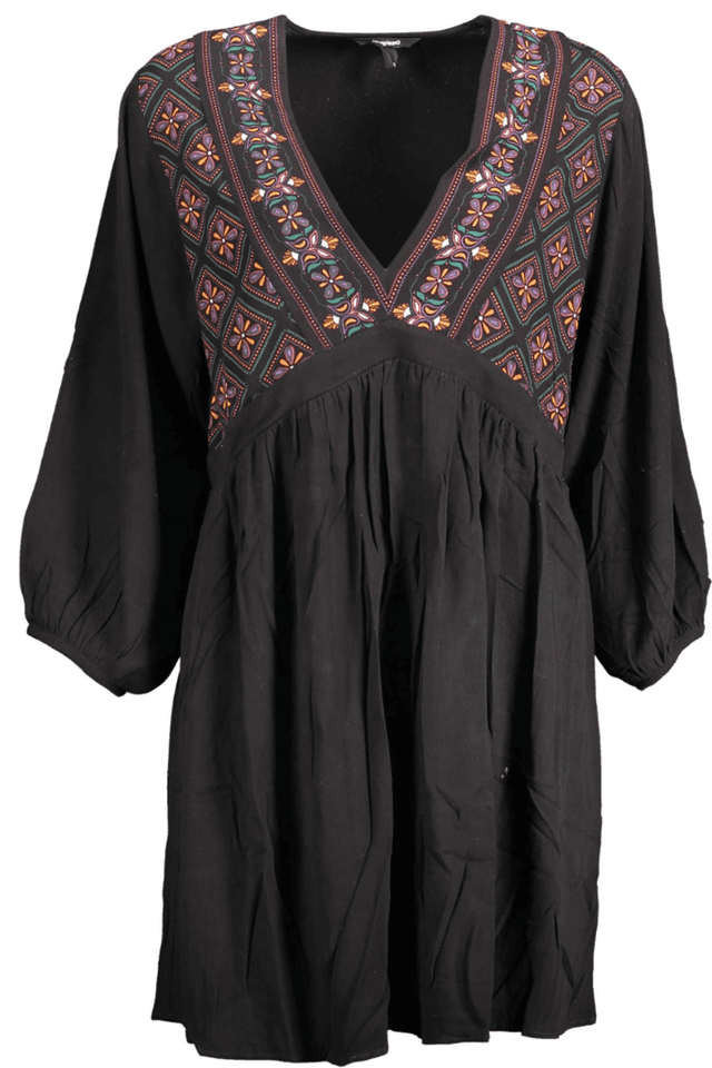 2092DESIGUAL ABITO CORTO DONNA NERO