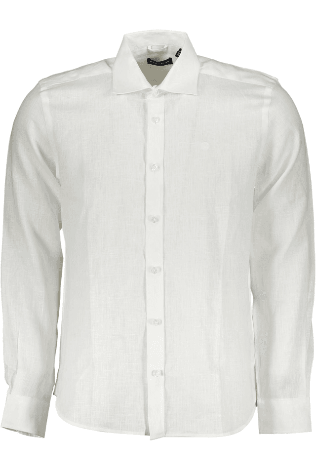 4282NORTH SAILS CAMICIA MANICHE LUNGHE UOMO BIANCO