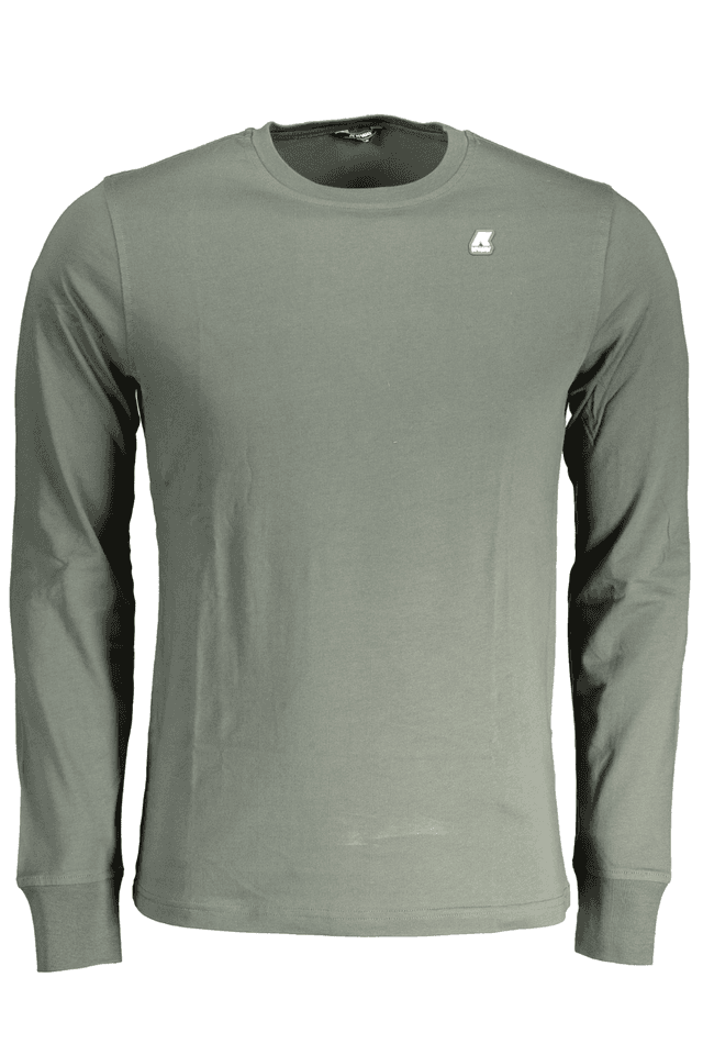 9209K-WAY T-SHIRT MANICHE LUNGHE UOMO VERDE