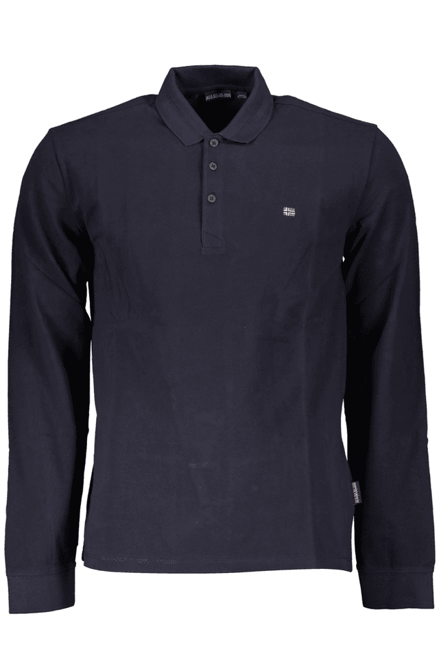 NAPAPIJRI POLO MANICHE LUNGHE UOMO BLU