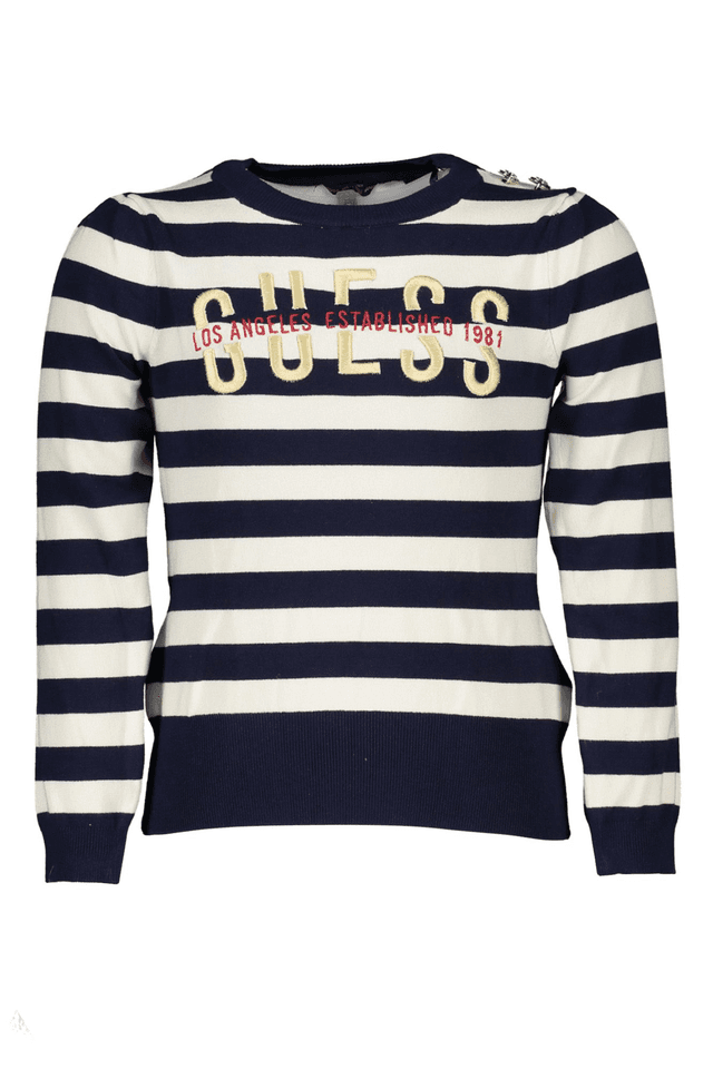 8134GUESS JEANS MAGLIA BAMBINA BLU