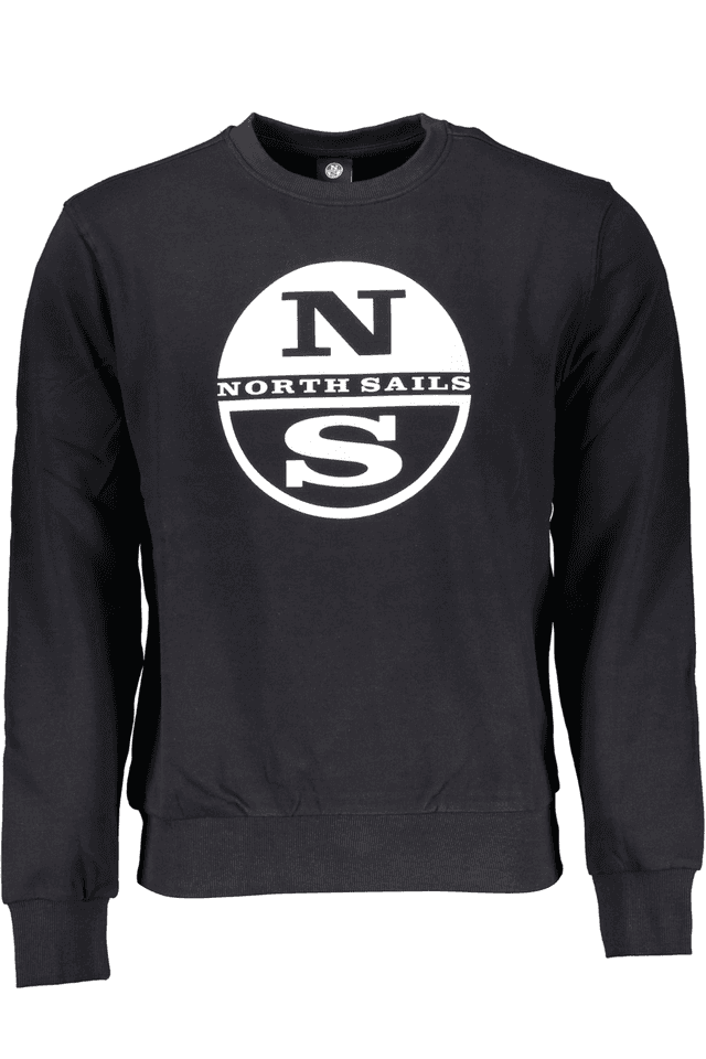 7094NORTH SAILS FELPA SENZA ZIP UOMO NERO