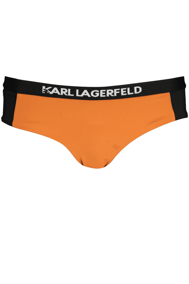 2954KARL LAGERFELD BEACHWEAR COSTUME PARTE SOTTO DONNA ARANCIO
