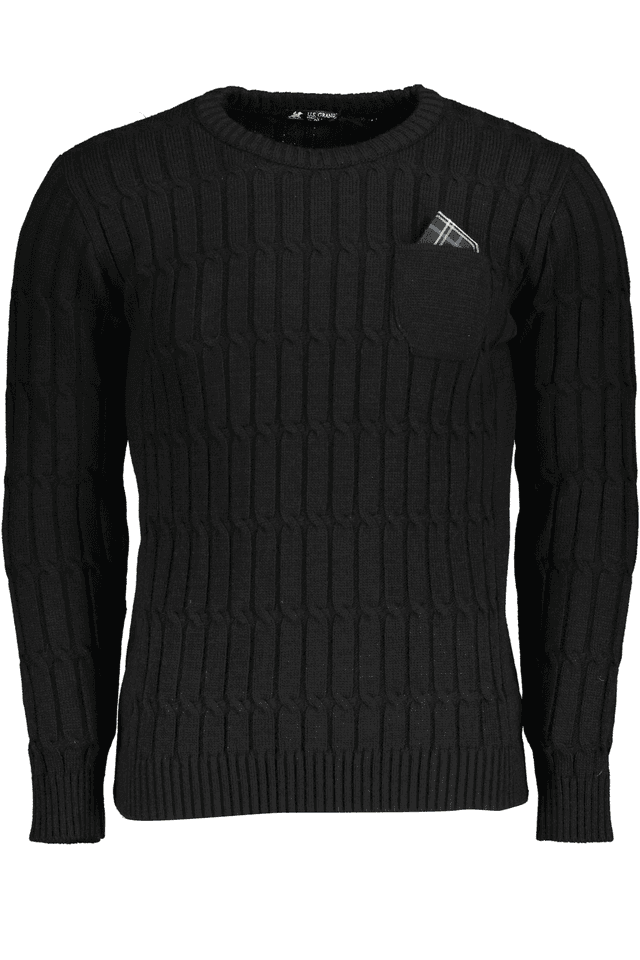 6001U.S. GRAND POLO MAGLIONE UOMO NERO
