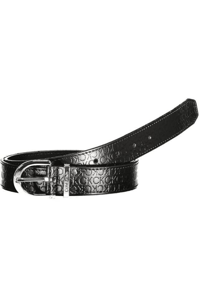 2827CALVIN KLEIN CINTURA IN PELLE DONNA NERO