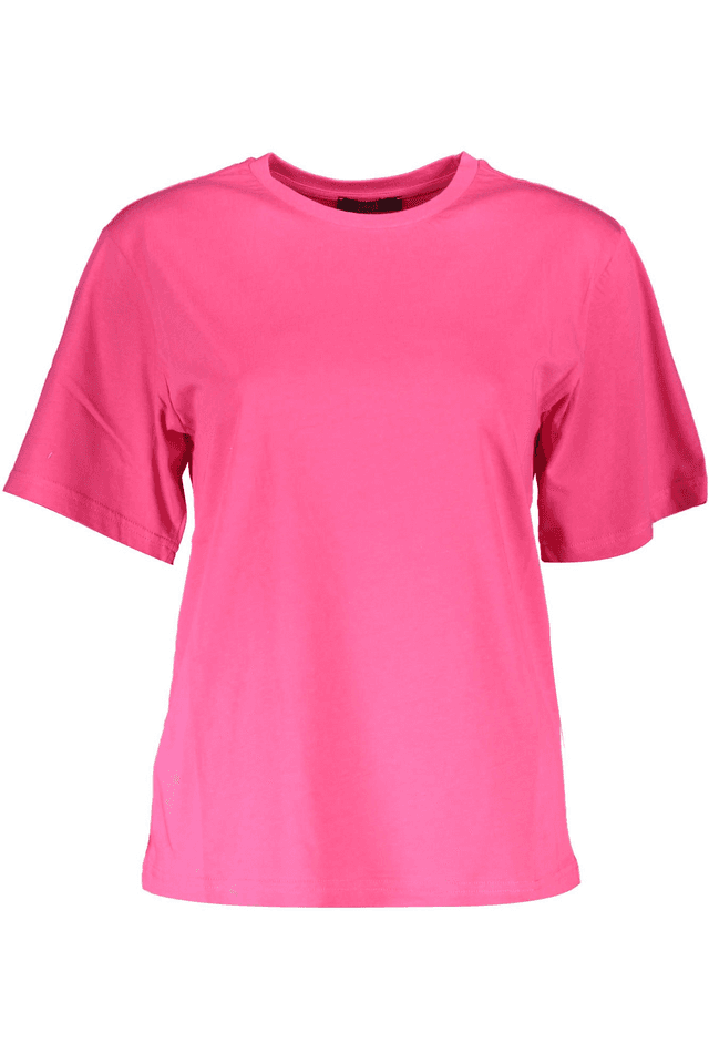 4091CAVALLI CLASS T-SHIRT MANICHE CORTE DONNA ROSA