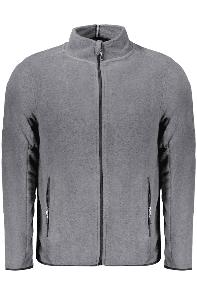 10201NORWAY 1963 FELPA CON ZIP UOMO GRIGIO