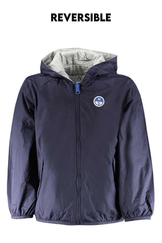8744NORTH SAILS GIACCA SPORTIVA BAMBINO BLU