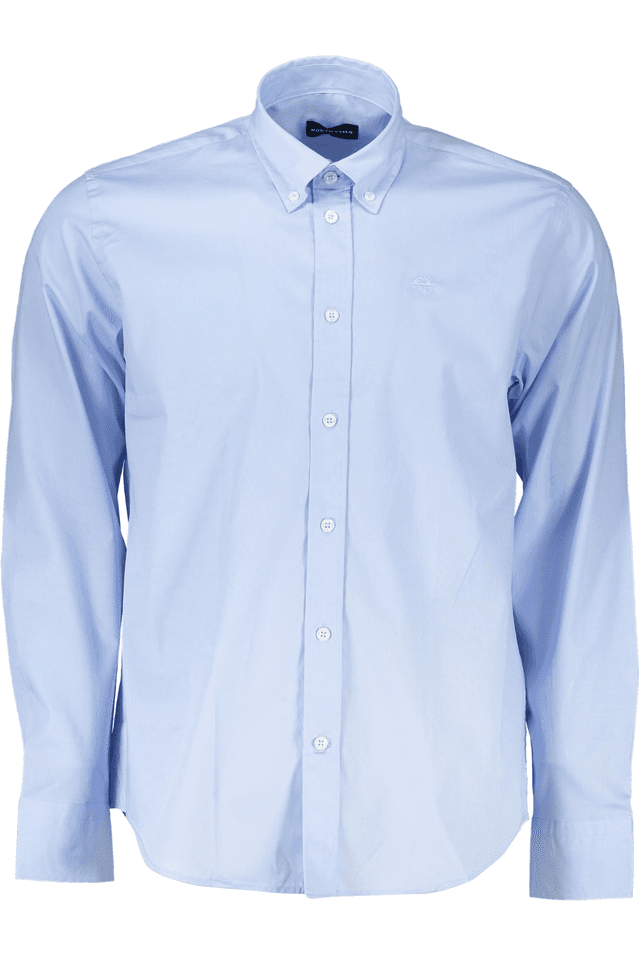 5171NORTH SAILS CAMICIA MANICHE LUNGHE UOMO AZZURRO