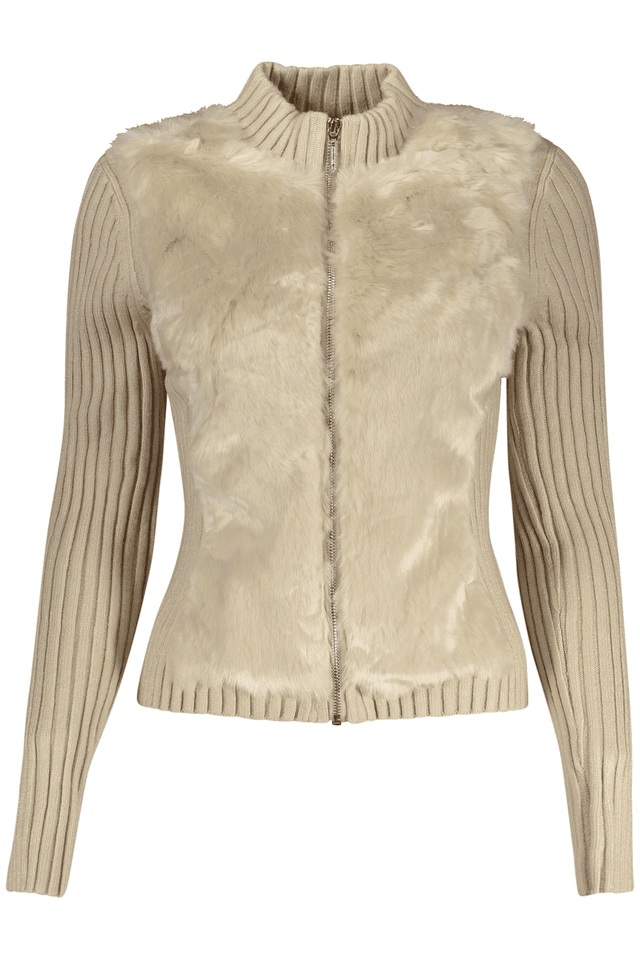 10655GUESS JEANS CARDIGAN DONNA BEIGE