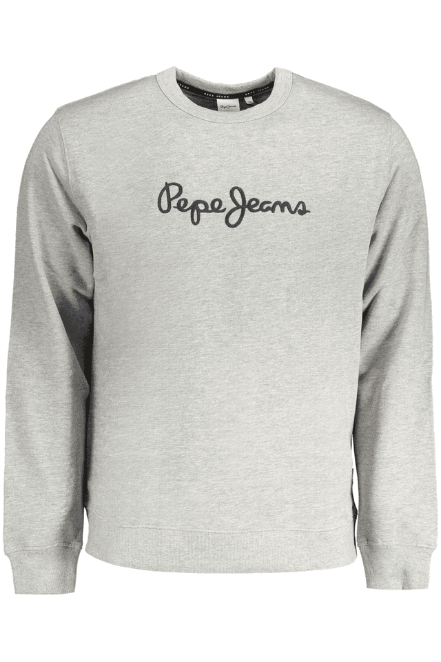 10544PEPE JEANS FELPA SENZA ZIP UOMO GRIGIO