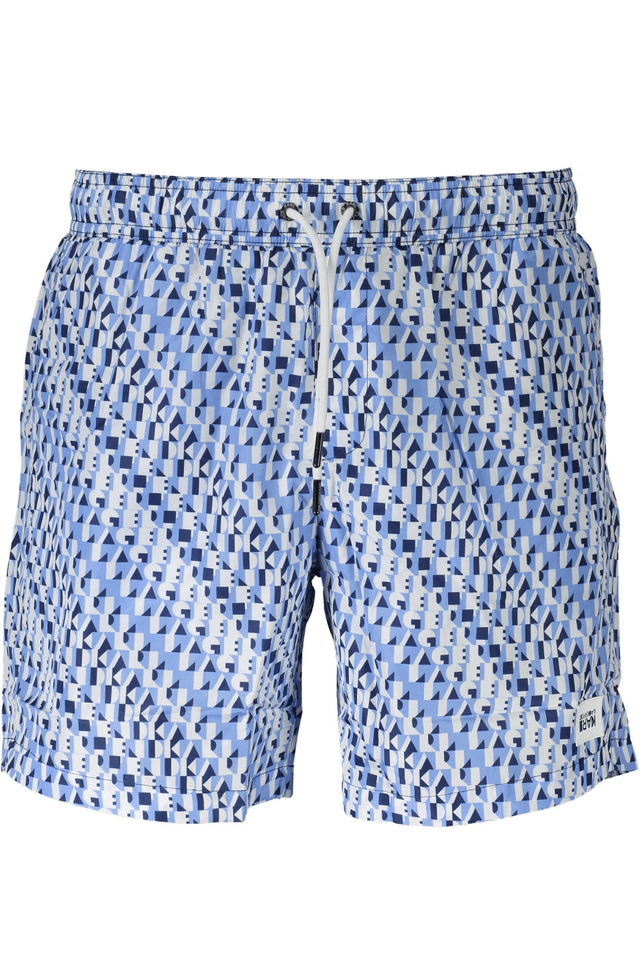 229KARL LAGERFELD BEACHWEAR COSTUME PARTE SOTTO UOMO AZZURRO