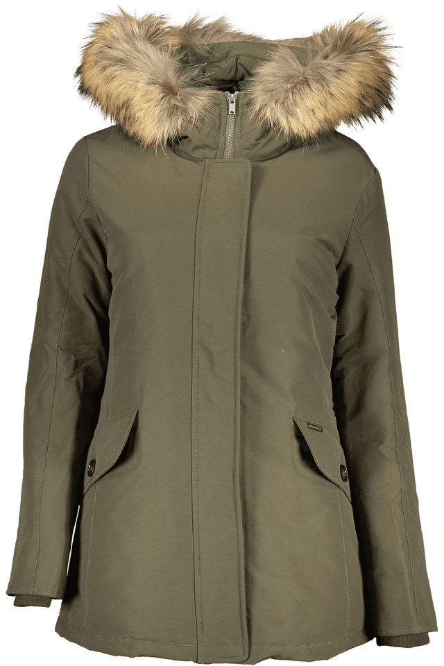 5404WOOLRICH GIUBBOTTO DONNA VERDE