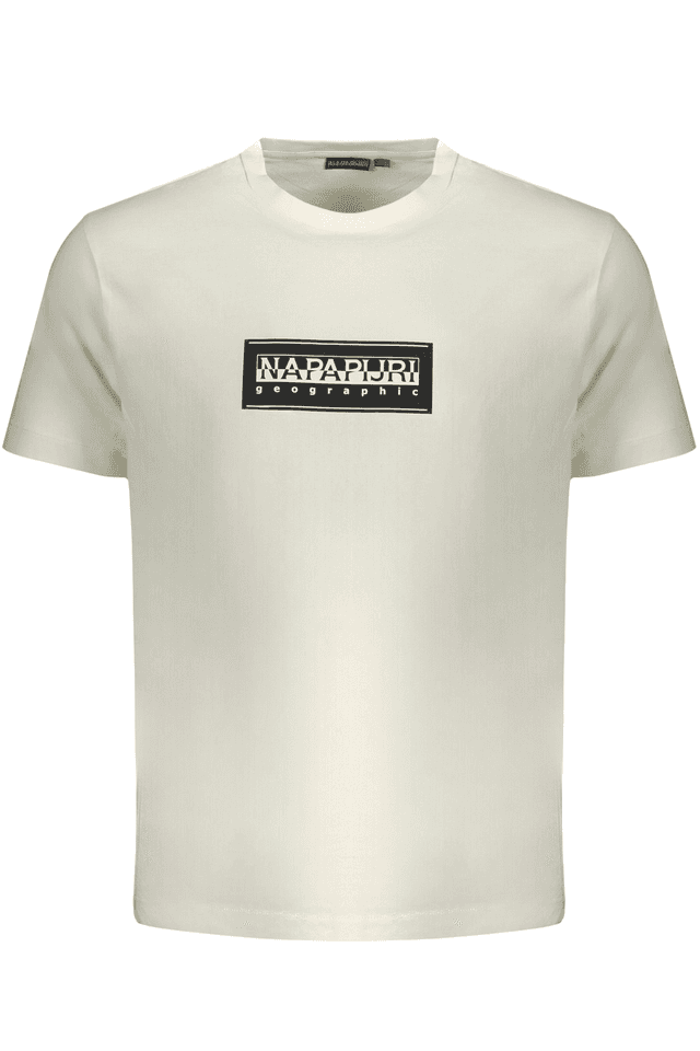 9960NAPAPIJRI T-SHIRT MANICHE CORTE UOMO BIANCO