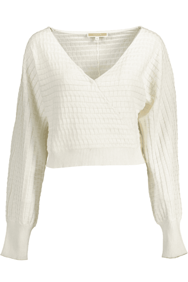 1645KOCCA MAGLIA DONNA BIANCO