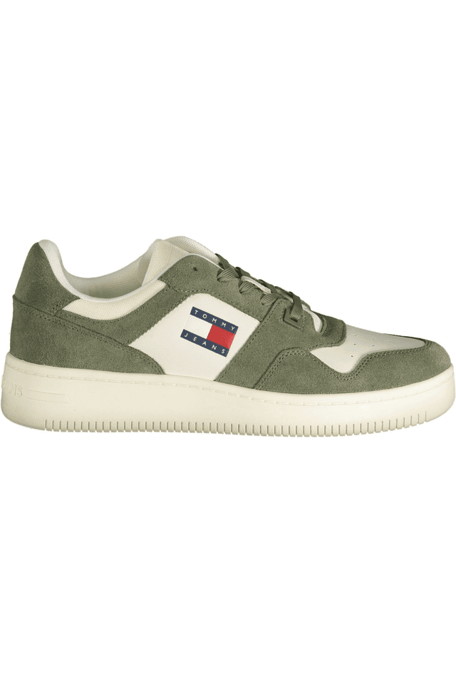 9690TOMMY HILFIGER CALZATURA SPORTIVA UOMO VERDE