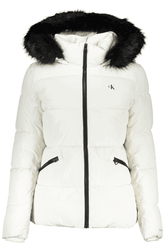 6462CALVIN KLEIN GIUBBOTTO DONNA BIANCO