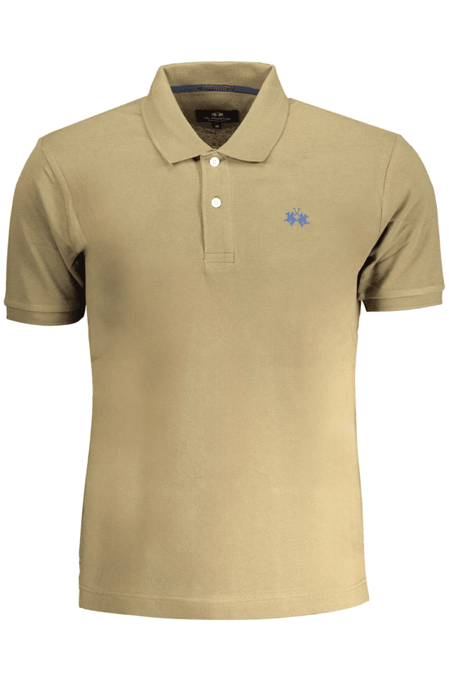 9043LA MARTINA POLO MANICHE CORTE UOMO VERDE